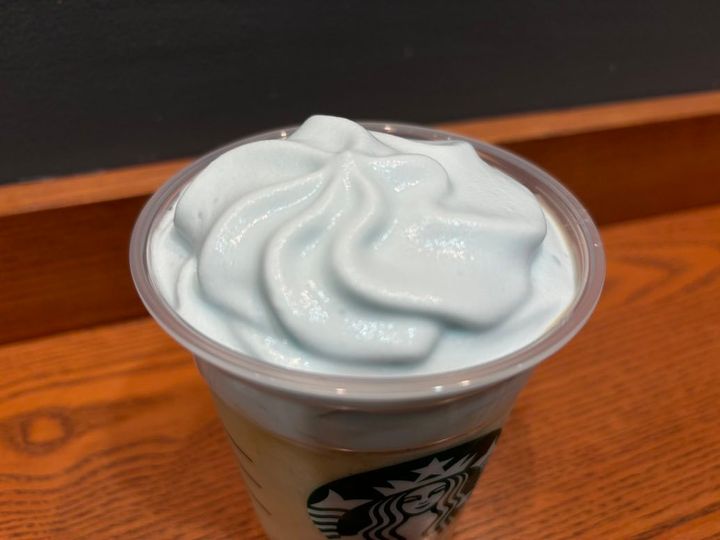 スターバックス 春空 ミルクコーヒー フラペチーノ®