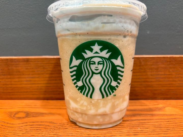 スターバックス 春空 ミルクコーヒー フラペチーノ®