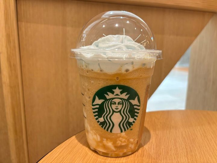 スターバックス 春空 ミルクコーヒー フラペチーノ®