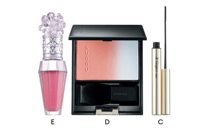 林 由香里メイク 赤いうるみ目で魅せるみずみずしい上気肌