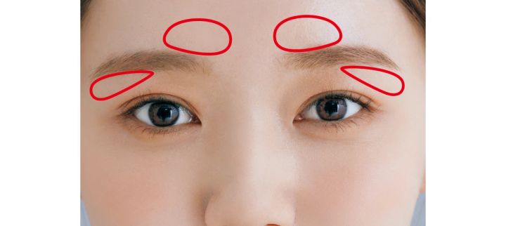 林由香里 眉周りコンシーラー