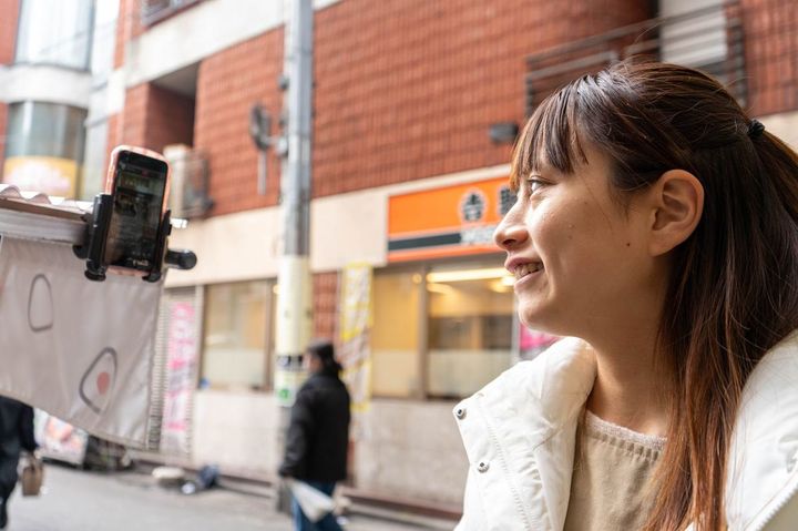 常連客からのコメントに笑みがこぼれた