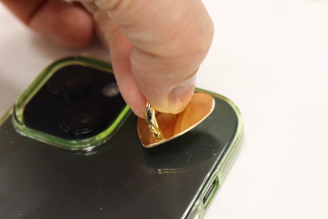 ダイソー 5040 スマホチャーム（ハートフープ、4P） 使用方法