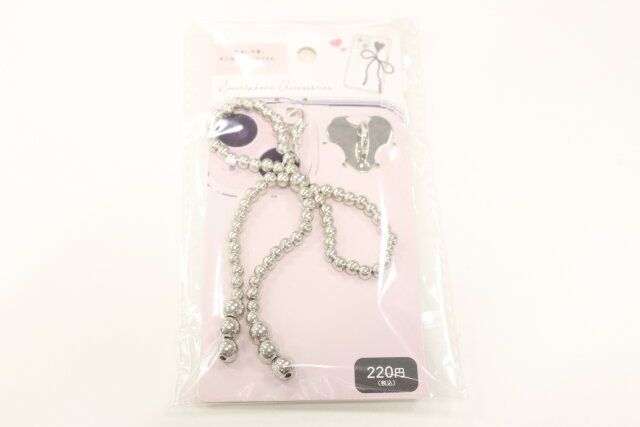 スマホチャーム（ビッグリボン、2P） パッケージ