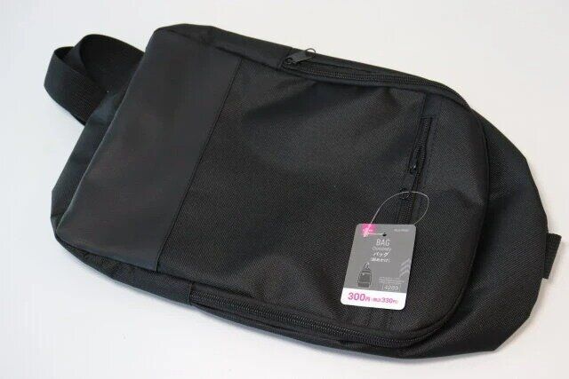 ダイソー 斜めかけバッグ 商品タグ