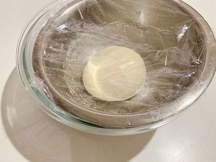 一次発酵している生地の様子