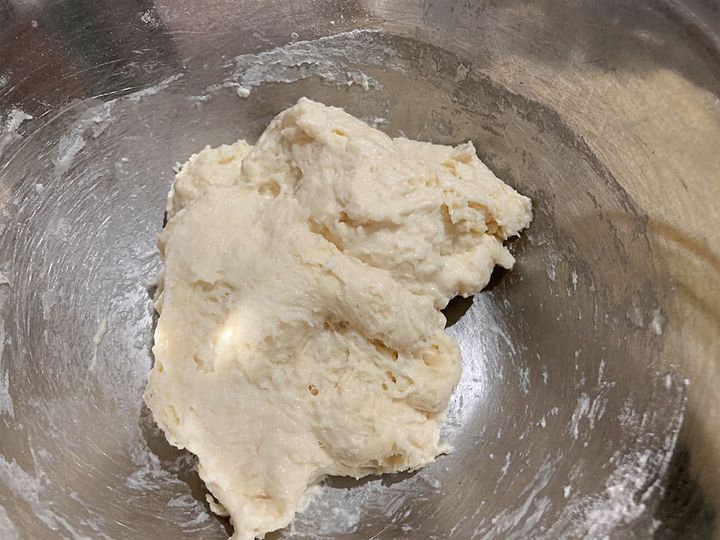 混ぜ終えた生地