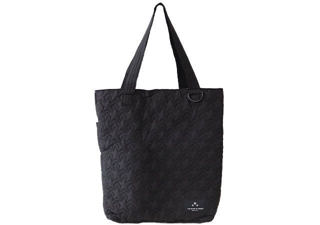 スケープオブグリーン星柄キルティングトートバッグ