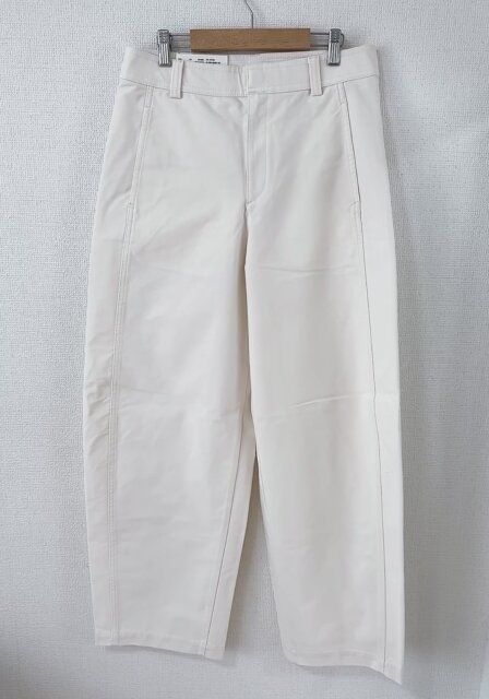 ユニクロ ジャージーバレルレッグパンツ BEIGE