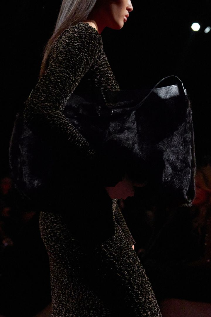 フェラガモ 2025-26年秋冬コレクションより。