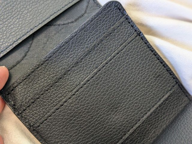 VISハートカット財布10枚入るカード入れ