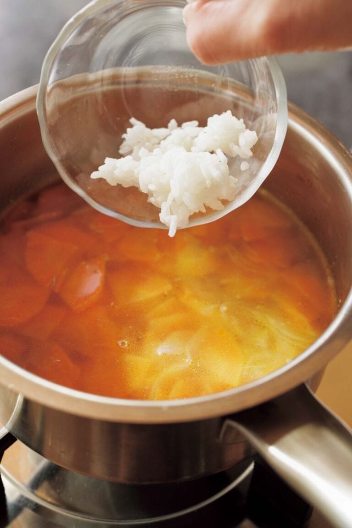 にんじんの豆乳ポタージュの作り方