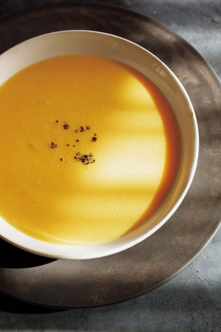 にんじんの豆乳ポタージュ