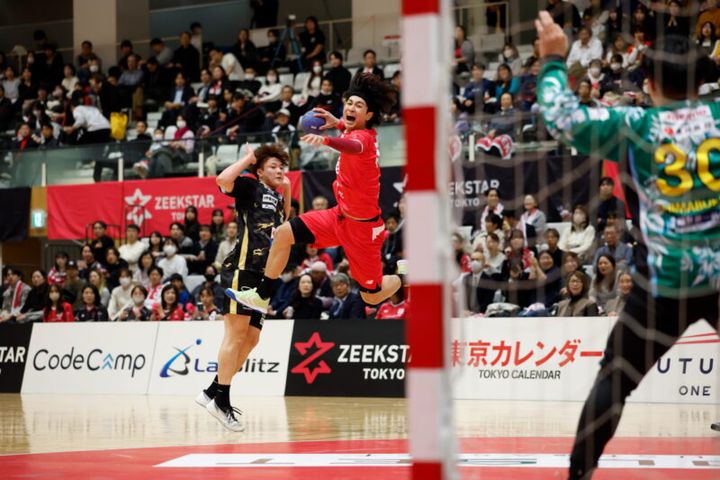 シュートの瞬間！／ジークスター東京