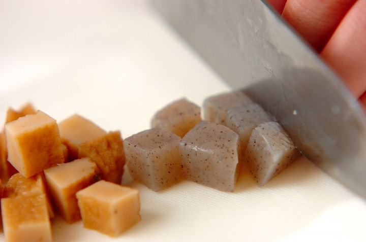 おでんで作る炊き込みご飯の作り方1