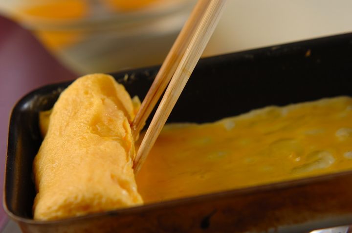 ふんわりジューシー 定番のだし巻き卵の作り方4