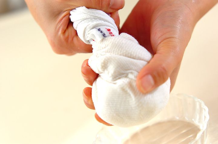 菜の花おからの下準備2