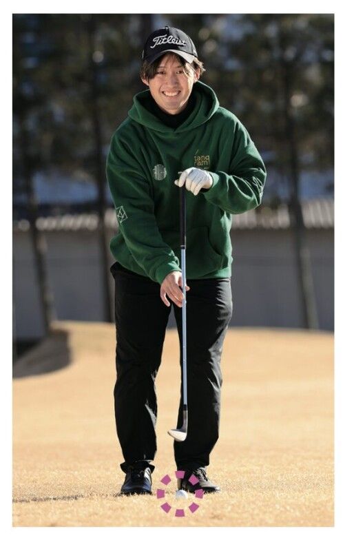 冬のアプローチの正しい打ち方！「超・鈍角＆ノーコック」で払い打つ