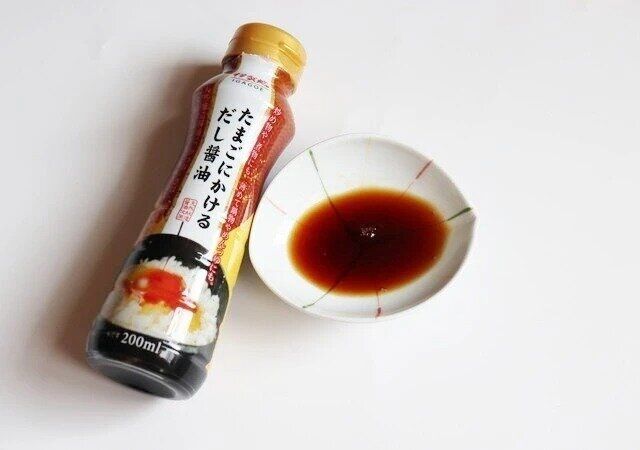 ダイソー 伊賀越 たまごにかけるだし醤油