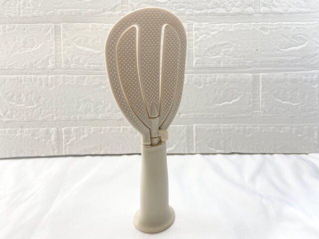 3COINS 米とぎしゃもじ 自立型