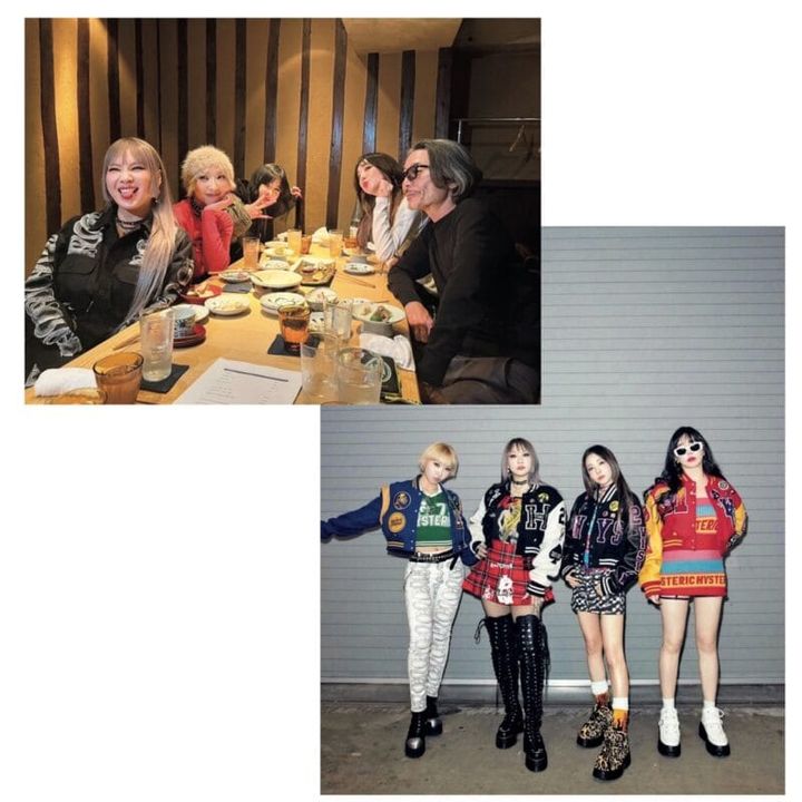 ヒステリックグラマーを着た2NE1