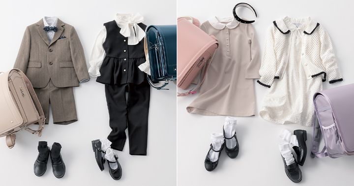 ランドセルとコーデの見本４選