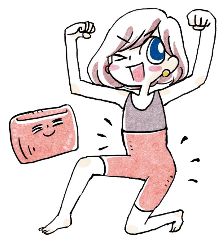 血流をアップさせる温活習慣として常に腹巻きをすることが大事