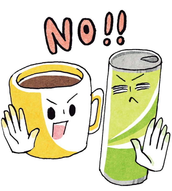 深いノンレム睡眠を得るための眠活習慣として午後はカフェインを控えたい