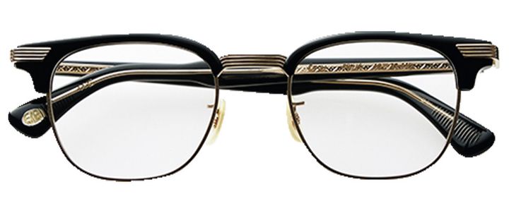 アイヴァンの黒ぶち眼鏡