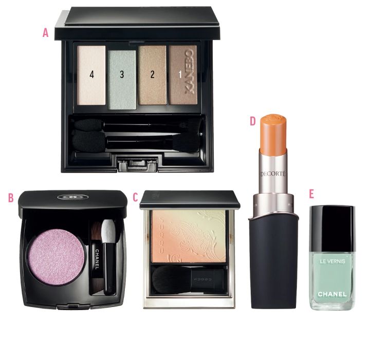 河嶋 希 透明感とクリーム質感をまとう春のミュートメイク