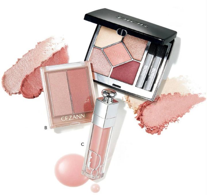 河嶋 希 淡いピンクのピュア盛りミュートメイク