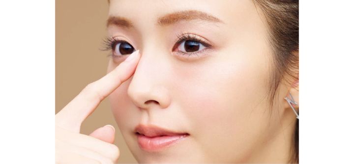 河嶋 希 淡いピンクのピュア盛りミュートメイク