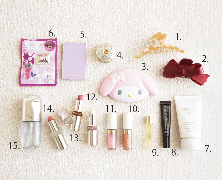 谷まりあ ポーチの中身