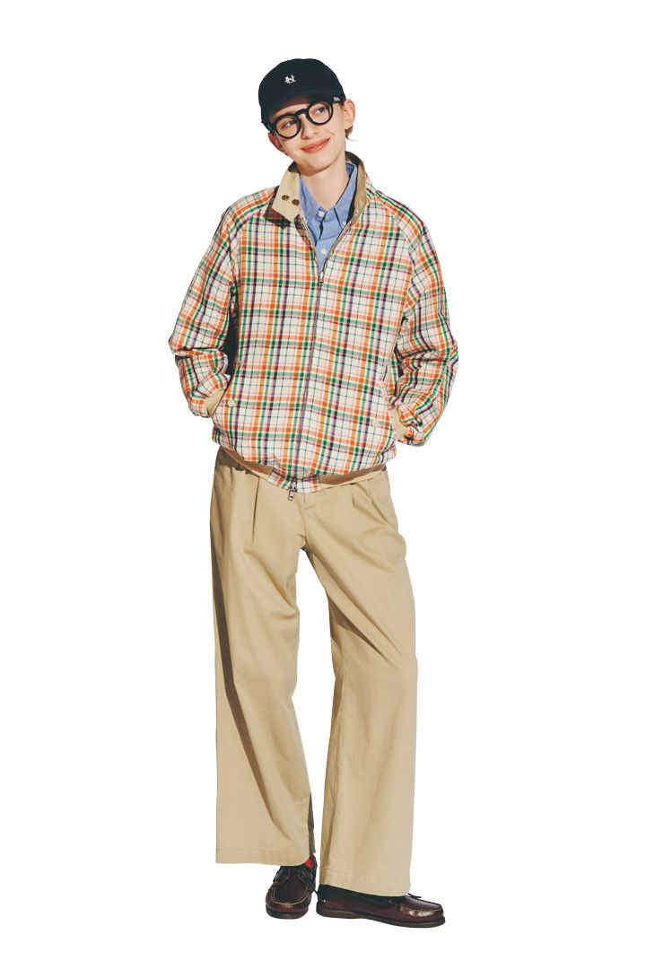 チェックのアウターがかわいい！春らしいおしゃれなコーデ【本日のFUDGE GIRL-3月24日】