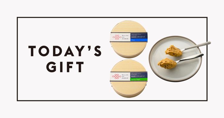 SALON DE AMBLE 奈良漬×クリームチーズ