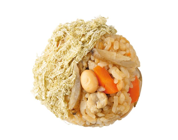 もち麦入り五目炊き込みにぎり