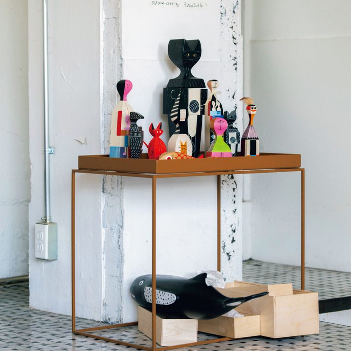 好きを詰め込んだ部屋作り。ジラードのウッデンドールコレクション【ミッドセンチュリーなインテリア】