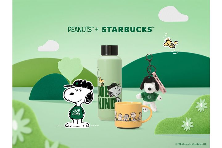 「スターバックス」×「PEANUTS」カラフルなグッズが集結！