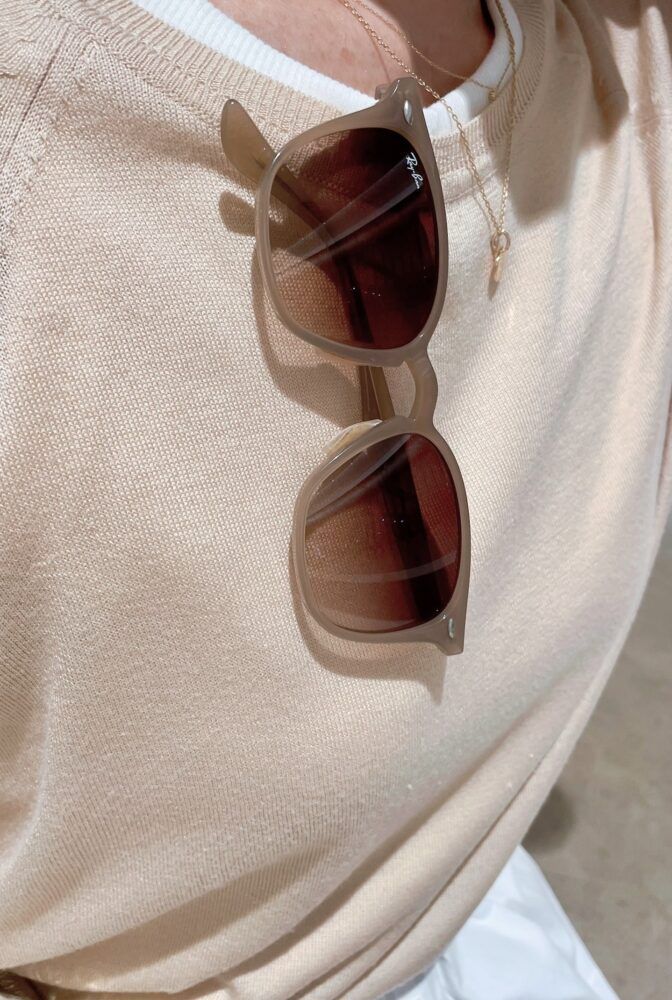 篠部さんサングラス