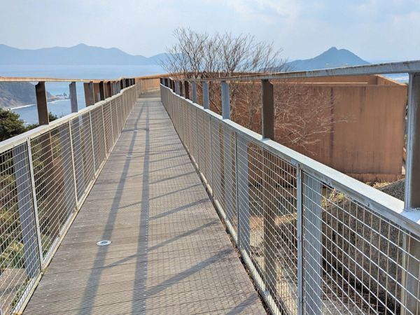 美術館への通路