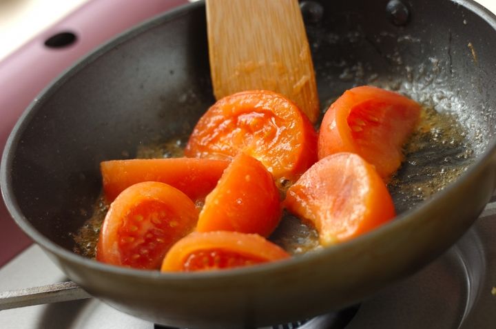 オムレツトーストの作り方2