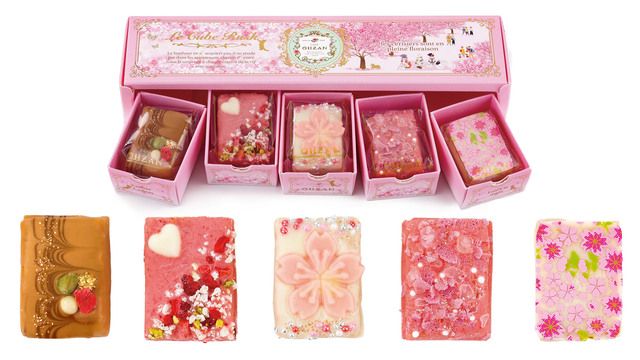 キューブラスク5個入 セゾンデフルール / Le Cube Rusk “Saisons des Fleurs”