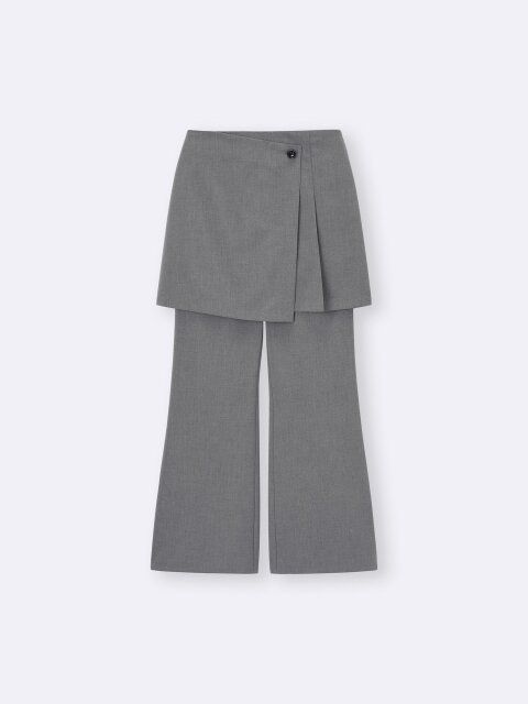 2025guレディース値下げ2ピーススカートパンツセット