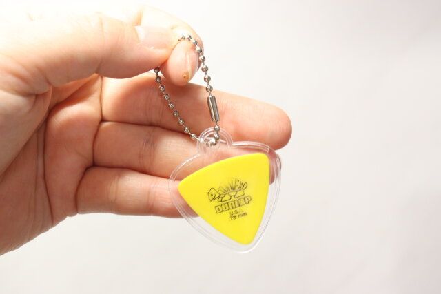 キャンドゥ ピックカバーキーホルダー ピック 使用例