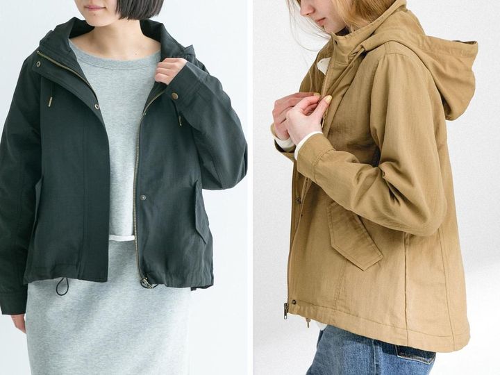 画像: 「撥水マウンテンパーカー」各￥7,590 出典：アーバンリサーチ サニーレーベル