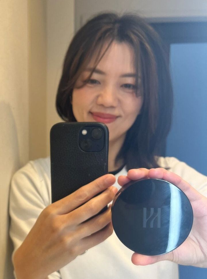 GLOW読者モデル・小川桃子さん愛用のHERAのクッションファンデ