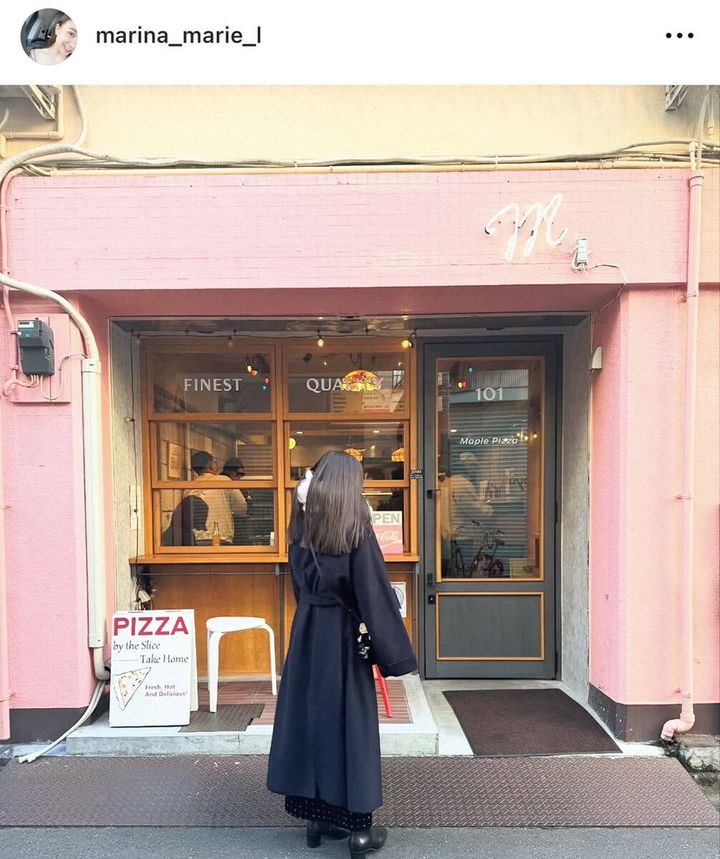 SNIDELプレス／山浦まりなさん Instagram