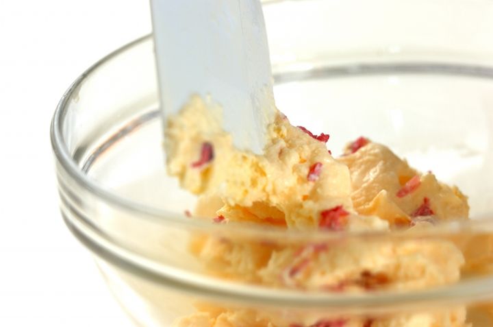 桜の花のアイスの作り方1