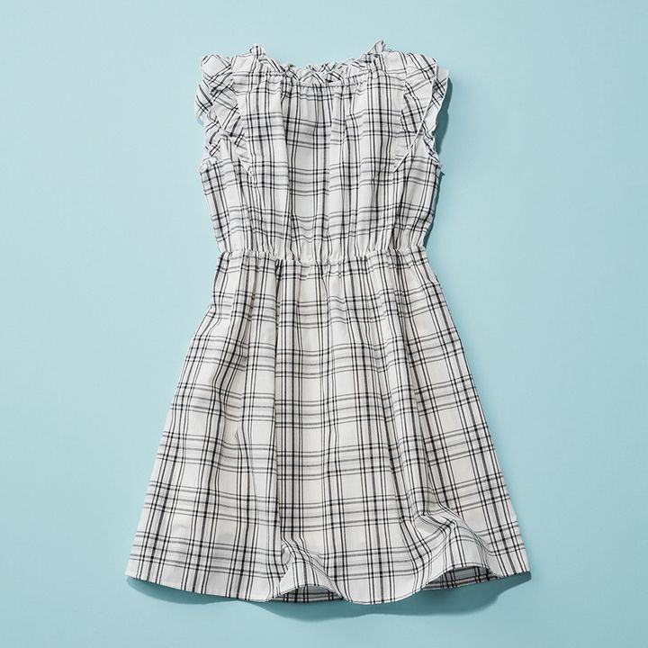 ロペピクニックのタータンチェック柄ワンピ