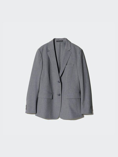 ユニクロのテーラードジャケットリラックスフィット